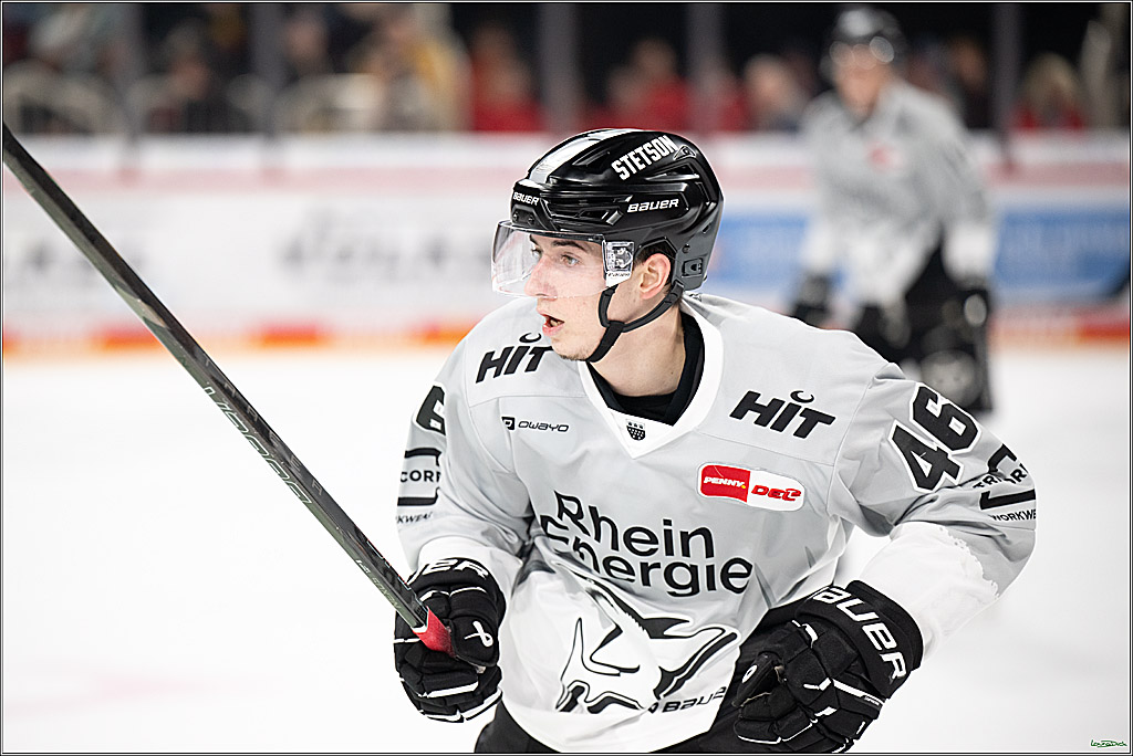 PENNY DEL; Duesseldorfer EG- Koelner Haie; Duesseldorf, 24.01.2025